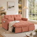 Sleeper Sofa Bed with Adjustable Backrest & Side Pockets by Outdoorchairs