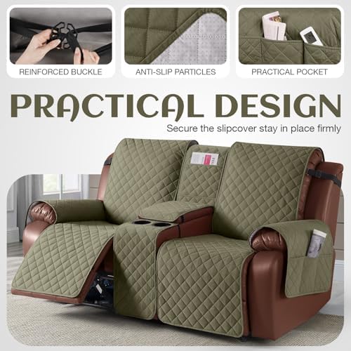 KinCam 100% Waterproof Loveseat Recliner Cover - Image 5