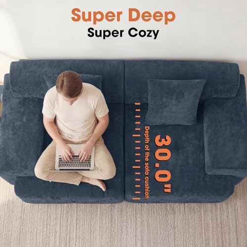 84" Modular Loveseat Couch - Image 3