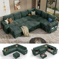 Vipbear 111" Modular Sectional Sleeper Sofa by VipbearLiving