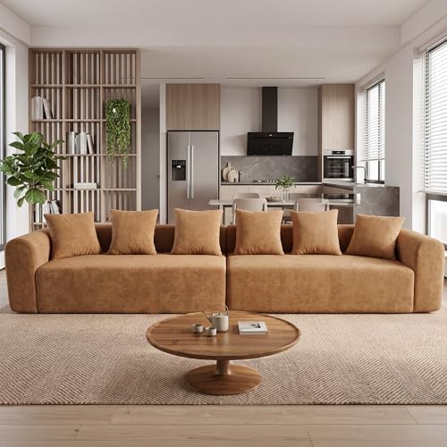 Claiks 142" Cloud Boneless Couch, Modular Sectional by CLAIKS