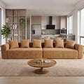 Claiks 142" Cloud Boneless Couch, Modular Sectional by CLAIKS
