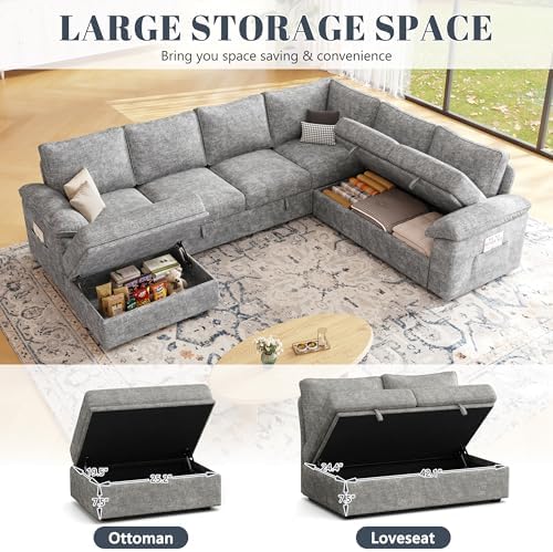106'' Modular Sectional Sofa - Image 6