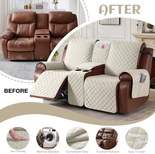 KinCam 100% Waterproof Loveseat Recliner Cover - Image 5