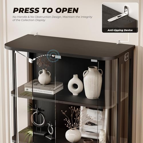 BROTTAR 3-Tier Rounded Display Cabinet - Image 4