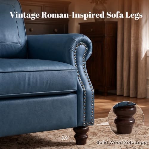 Kingfun Faux Leather Accent Chair - Image 4