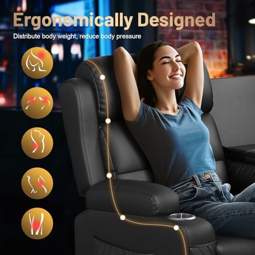 RV Reclining Sofa, Home Theater Seating Loveseat Couch - Image 5