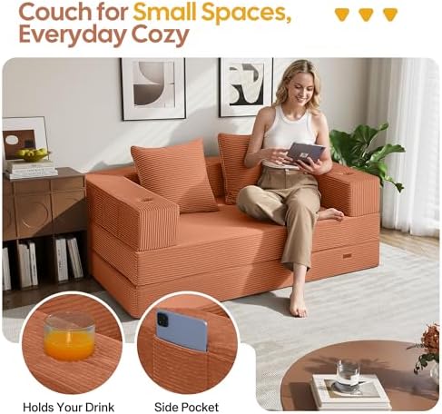 COMAX Boneless Futon Sofa Bed - Image 3