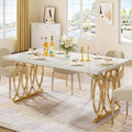 Tribesigns 63" Dining Table for 4 to 6 by Tribesigns