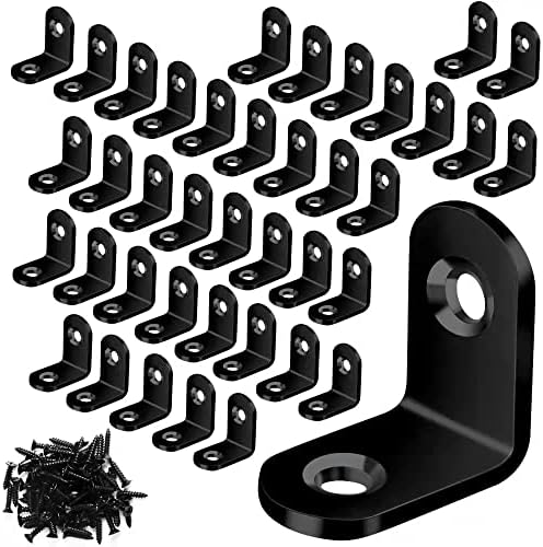 Vicuna R 40PCS L Bracket Corner Brace, Stainless Steel Corner Bracket by Vicuna+R