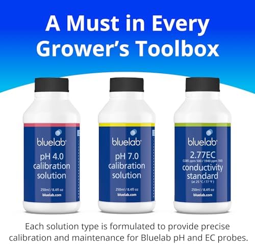 Bluelab 2.77 EC, pH 7.0 and pH 4.0 Solution Set - 250 ml - Image 6