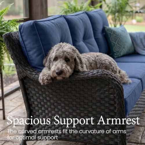 LayinSun 8 Piece Wicker Outdoor Furniture Set - Image 5