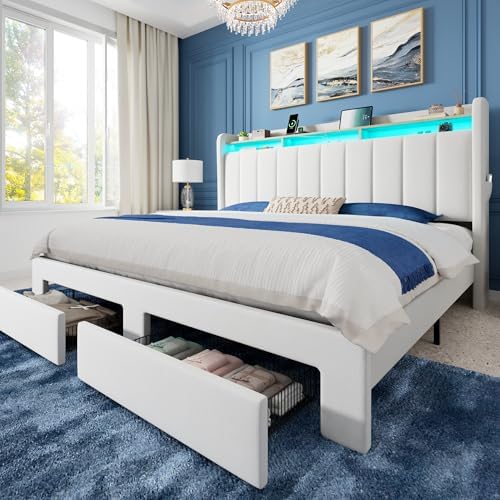 Allewie King Size Bed Frame by Allewie