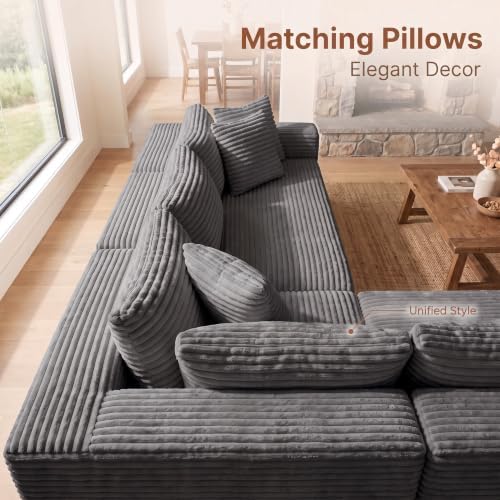 Boneless Couch Modular Sectional Sofa Cloud Couch - Image 4