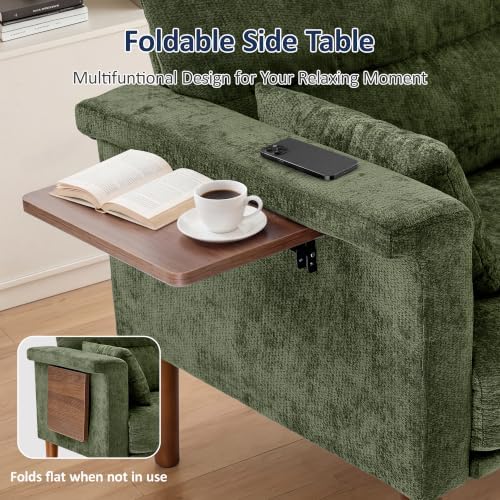 Vipbear 69" Loveseat Sofa, Modern Couches - Image 5