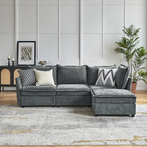 HULALA HOME Modular Sectional Sofa by HULALAHOME