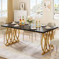 Tribesigns 63" Dining Table for 4 to 6 by Tribesigns