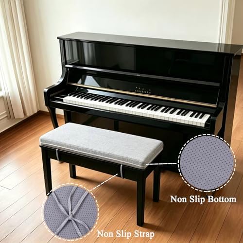 Piano Bench Cushion 40x14 Inch for Indoor - Image 3