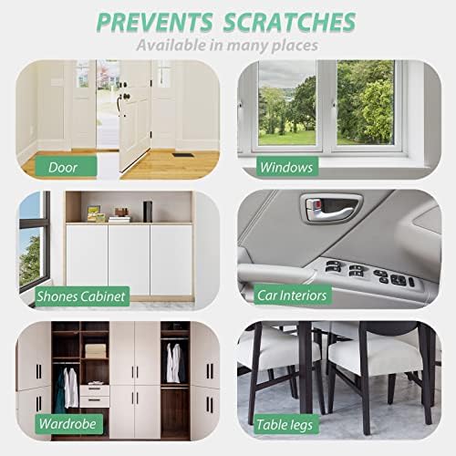 Door Protector from Dog Scratching 118" x 8.2" Cat Scratch Door Frame Single - Image 6