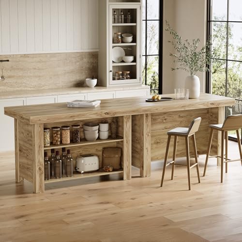 LITTLE TREE 55 Inches Kitchen Island - Image 6