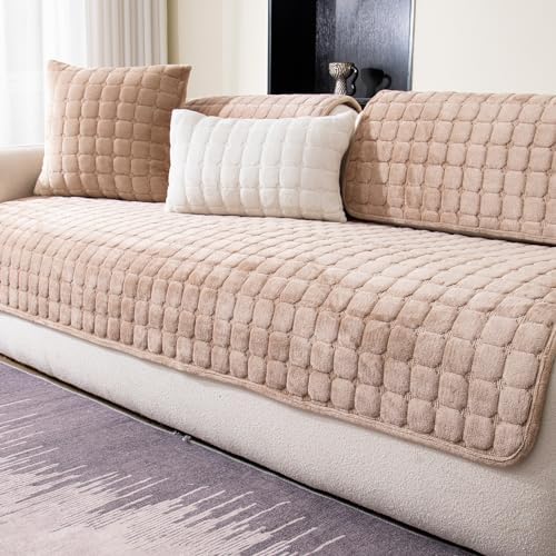Velvet Couch Covers for Sectional Sofa by MDSASFD