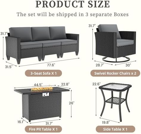 UDPATIO Patio Furniture Set - Image 2
