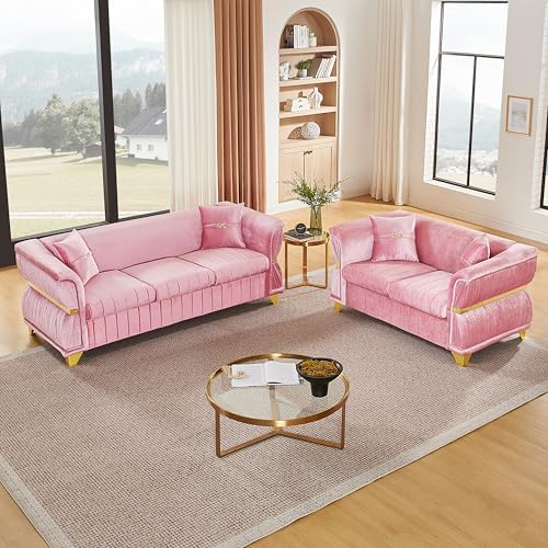 KEIKI 2-Piece Luxury Chesterfield Sofa Set - Image 3