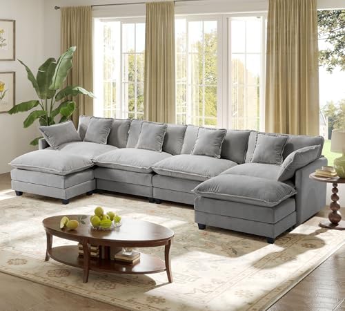 Hanherry Modular Sectional Sofa, Cloud Couch by Hanherry