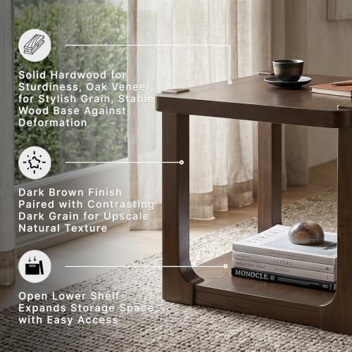 Signature Design by Ashley Breckington End Table, Dark Brown Side Table - Image 7