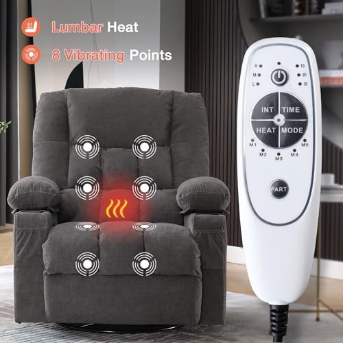 Swivel Rocker Recliner Chair - Image 3
