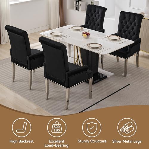 WUTUTUEE Velvet Dining Chair - Image 6