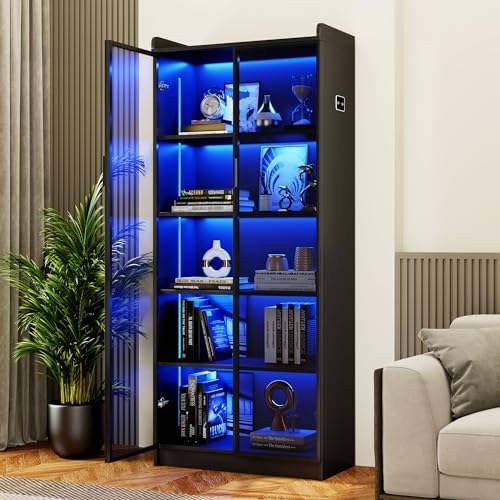 Dystler 5-Tier Display Cabinet by CraftYourIdealHomeLife