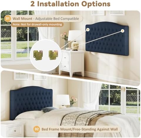 Befurtori Queen Headboard Only, Upholstered Headboard - Image 3