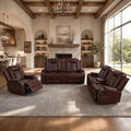 3-Piece Leather Power Recliner Sofa Set by ELDANISPOWERRECLINERSOFA