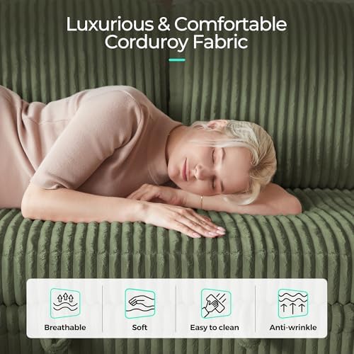 LINSY HOME 81" Modular Sectional Couch - Image 6