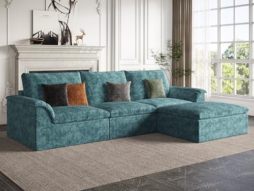 EASE MOOSE Boneless Couches for Living Room, Modular Sectional Sofa by EASEMOOSE