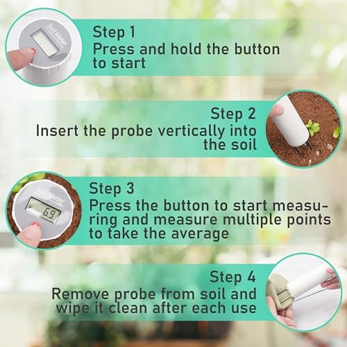 LUVCOSY Digital Soil pH Meter, Industrial Grade Soil pH Tester - Image 4