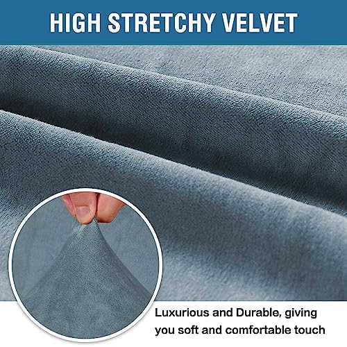 H.VERSAILTEX Stretch Velvet Sofa Covers - Image 3
