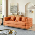 mikibama Modern Teddy Sectional Sofa, 81 Inch Oversized Sofa Couch, Luxury 3 by Mikibama