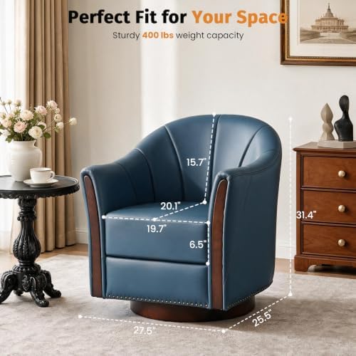 Couchus 2PC Swivel Accent Chair - Image 2