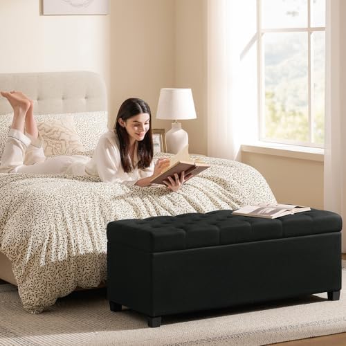Living&Giving Storage Ottoman Bench - Image 3