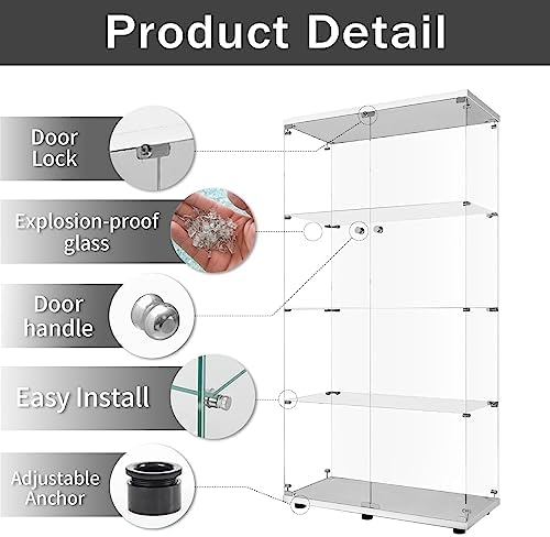 LFT HUIMEI2Y 4-Tier Glass Display Cabinet - Image 3