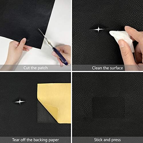 NPBAG Leather Repair Patch Kit 25 x 50 Inches, Self-Adhesive Leather Tape - Image 3