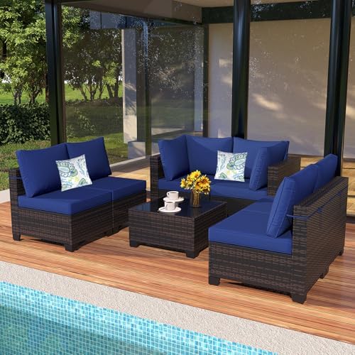 Outdoor Wicker Patio Furniture Set - Image 5