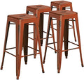 Flash Furniture 30 in Metal Indoor/Outdoor Barstool by FlashFurniture