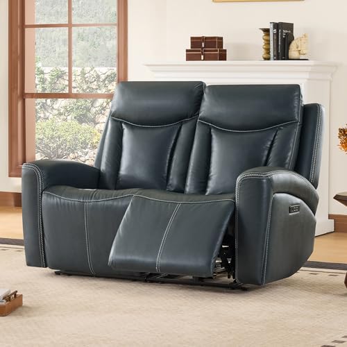 CHITA Zero Gravity Leather Power Reclining Sofa by Unknown