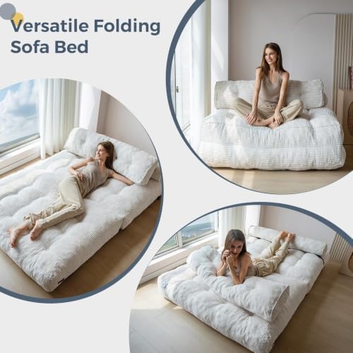 MAXYOYO Folding Sofa Bed, Convertible Chair Bed - Image 3