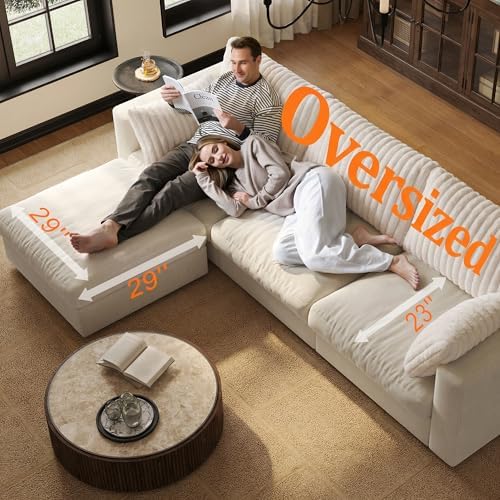 99" Cloud Modular Sectional Sofa - Image 5