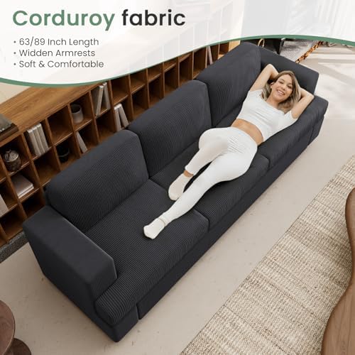 Fiona's magic 8 Seats Couch Set, 3 Piece Set Comfy Sofa, 3 Seater Couch*2 & - Image 5