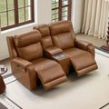 CHITA Genuine Leather Power Recliner Sofa, Loveseat by Unknown